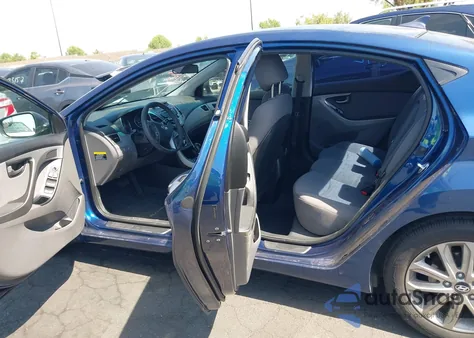 2015 Hyundai Elantra Se/Sport/Limited from USA, damaged, VIN 5NPDH4AE9FH630915